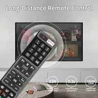 RC4848F Remplacement de la télécommande d'un téléviseur Hitachi avec boutons YouTube NETFLIX 24HBT55U 32HB6J61U 43HB6T72U
