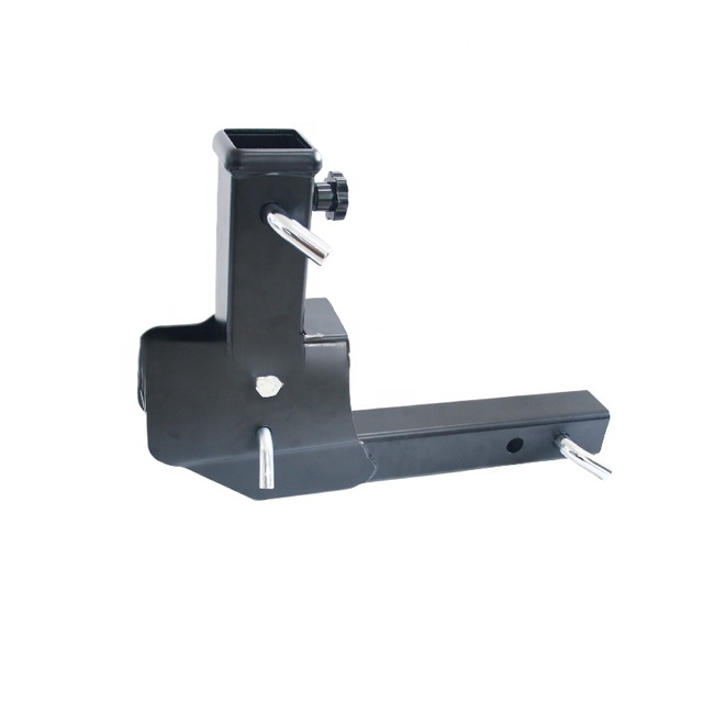 American Style square Mouth Folding Towing Trailer Hitch bar Extension Trailer Mouth 2 "receiver