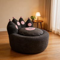 Fauteuil de salon anti-griffures pour chat, sans cadre, compressé sous vide, monoplace, idéal pour la maison, l'hôtel et le studio (vente en gros)