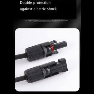 OEM pour TUV Approuvé Solaire Pv Câble Connecteur 6mm2 2.5mm 4mm Centrale Électrique DC Extension Cordon D'alimentation Fil Composants Électriques - Product Image 4