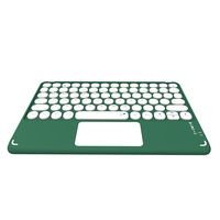 HT sans fil BT 3.0 clavier 78 touches, Ultra-mince Mini clavier personnalisé pavé tactile pour ordinateur portable téléphone tablette Support Android iOS