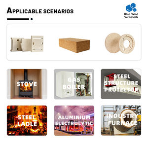 Marque Millegap 15mm <span class=keywords><strong>20mm</strong></span> 25mm 400-1200Kg/m³ Panneaux de <span class=keywords><strong>vermiculite</strong></span> ignifuges à bas prix Briques de <span class=keywords><strong>vermiculite</strong></span> - Product Image 6