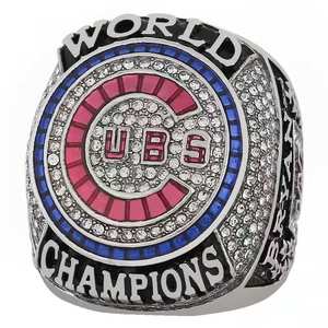 Anillo de campeonato de los Chicago Cubs 2016, anillo de joyería de moda exquisito de alta calidad, anillo conmemorativo de tiempo de campeonato para siempre - Product Image 1