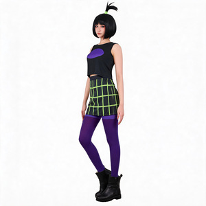 Costume de cosplay Phantom Danny Sam Manson, combinaison intégrale en vinyle, jeu de rôle d'Halloween, tenue d'anime, taille adulte - Product Image 4