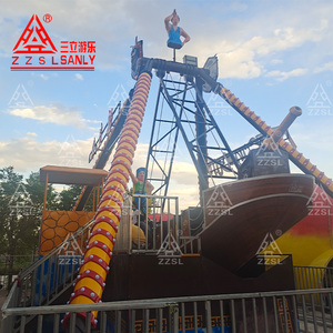 Manège extérieur Henan Sanly <span class=keywords><strong>Viking</strong></span> Pirate Ship, 24 places, en fibre de verre, certifié CE - Product Image 3