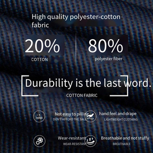 Combinaison <span class=keywords><strong>de</strong></span> <span class=keywords><strong>travail</strong></span> à manches longues pour hommes et femmes, veste uniforme personnalisée, résistante à l'usure et aux taches, avec poches pour outils. - Product Image 4