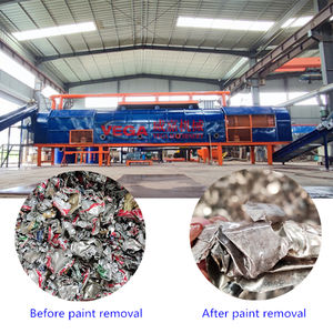Machine d'enlèvement de manteaux de canettes de recyclage de condensateur en aluminium four de carbonisation pop canettes four d'enlèvement de peinture - Product Image 3