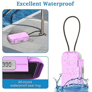 New Outdoor Waterproof Anti-Theft Combination Portable Beach <b>Safe</b> <b>Box</b> Safety Beach Chair <b>Lock</b> <b>Box</b> - Product Image 2