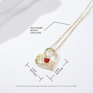 Pendentif Cœur pour Maman, Symbole de l'Amour Maternel, Pendentif Mère-Fille, Cadeau pour la Fête des Mères - Product Image 5