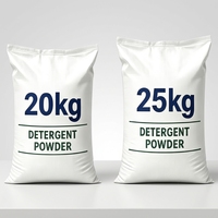 Poudre à lessiver industrielle 20/25 kg - OEM Arabie Saoudite, certification SASO, parfum personnalisé Buk