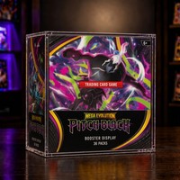 Vitrine de présentation en acrylique personnalisable pour boîte de boosters Pokémon, fermeture magnétique, épaisseur 5 mm, montage facile