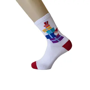 Low Moq Crew Men Running Socks Athletic Basketball Custom Logo Sport Socks