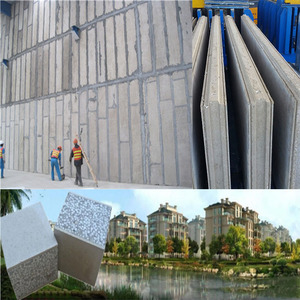 آلات الحوائط الخرسانية الأوتوماتيكية ، خط إنتاج صنع لوحة ساندويتش الرغوة EPS مع آلة تعبئة متحركة للبيع - Product Image 5