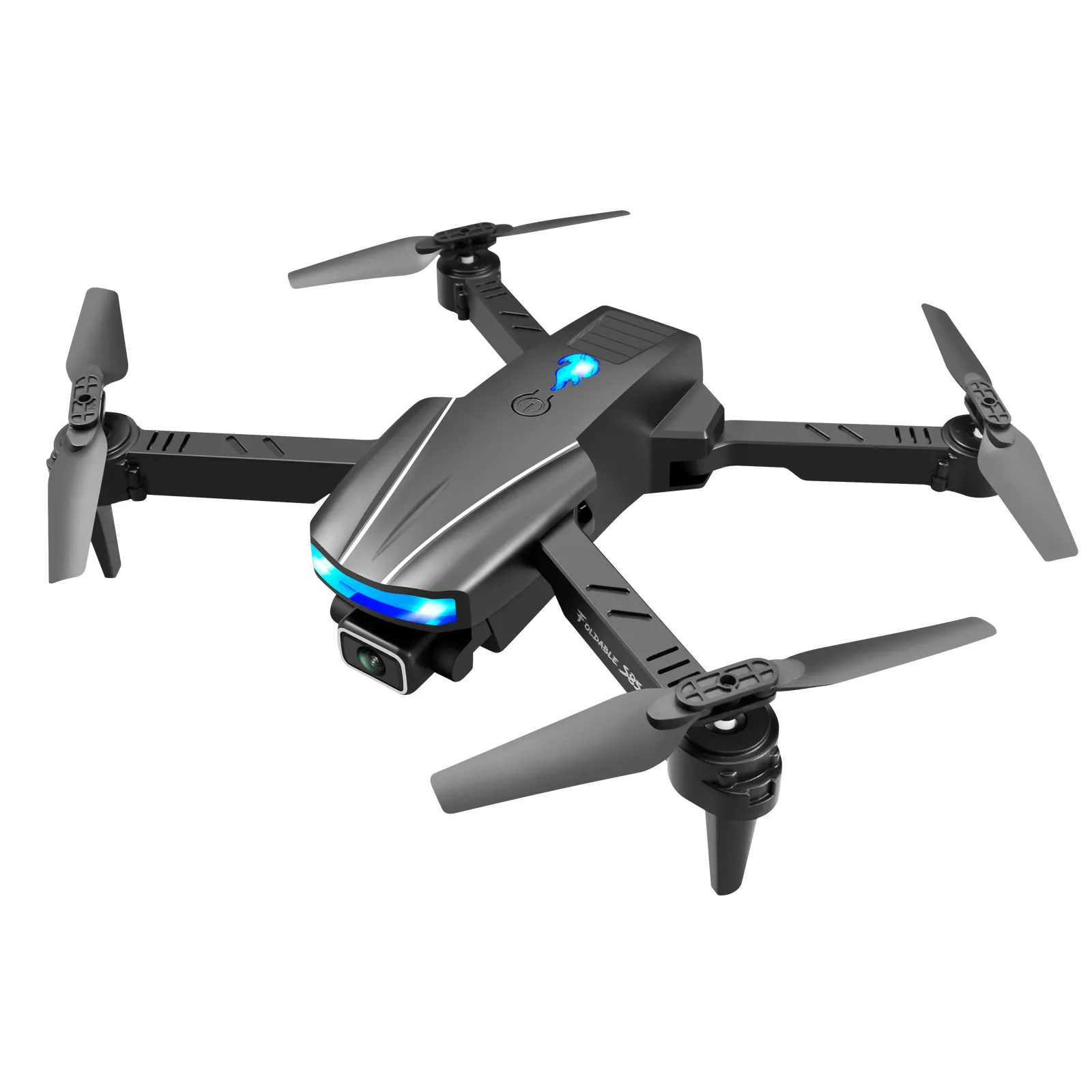 Flyxinsim Folding Remote Control Aircraft S85 Dual Lens HD Aerial Photography Four Axis Aircraftcamera dronne Drone