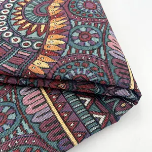Bán Sỉ Thời Trang Sợi Bohemian Nhuộm Vải Dệt Hoa Cotton Polyester Cho Phụ Kiện May Mặc