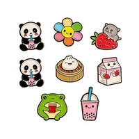 Épingles et autocollants en émail personnalisés de haute qualité |   Badges métalliques découpés à la presse |   Autocollants adhésifs imperméables pour téléphone, motif animalier tendance