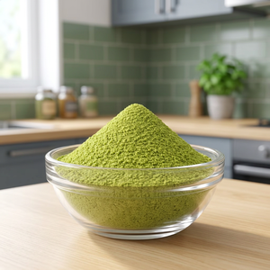 Poudre de haricot vert lyophilisée de qualité supérieure, ingrédient prêt à cuisiner, pour la transformation alimentaire, approvisionnement commercial en vrac, végétalien, non transformé - Product Image 2