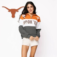 Sweat à capuche personnalisé pour femme, en coton épais, avec sequins, broderies, logo imprimé, effet vieilli et délavé à l'acide, vente en gros, fabricant