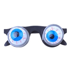 Lunettes de farce d'Halloween avec yeux mobiles, accessoires de déguisement amusants pour fête, accessoire de maquillage unisexe - Product Image 3