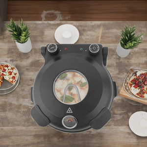 <span class=keywords><strong>Horno</strong></span> Eléctrico para Pizza Italiano de 1200W <span class=keywords><strong>con</strong></span> Parrilla para Barbacoa <span class=keywords><strong>y</strong></span> Bandeja de Piedra Especial para Hornear Pizza - Product Image 4
