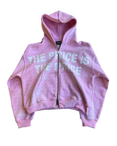 เสื้อพูลโอเวอร์ทรงครอปผ้าเฟรนช์เทอร์รี่เนื้อหนักแบบยืดหยุ่นพิเศษ ล้างสีแบบแอซิดวอช ตกแต่งด้วยคริสตัล ระบายอากาศได้ดี เหมาะสำหรับฤดูร้อนและฤดูใบไม้ร่วง - Product Image 3