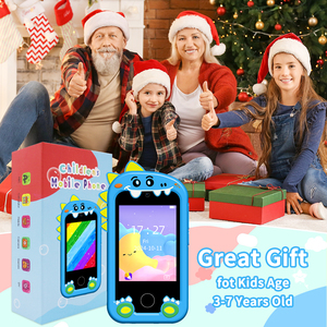 Teléfono Inteligente para Niños Z10 con Pantalla Táctil de <span class=keywords><strong>Dinosaurio</strong></span>, Cámara Dual Delantera y Trasera de 2.8 Pulgadas, con Tarjeta TF - Product Image 6