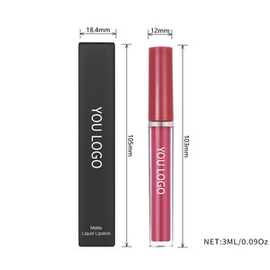 Long Lasting Matte Liquid Lip Glaze | Waterproof Non-Stick Cup High Pigment Velvet Lip Color - Product Image 5