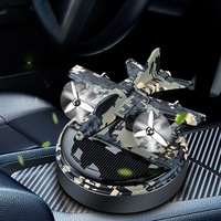 BUSHINECO Ventilateur d'évaporation solaire moderne et élégant, diffuseur d'aromathérapie par évaporation naturelle, désodorisant pour voiture