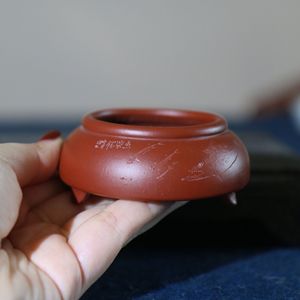 Maceta de Flores en Miniatura Hecha a Mano Zisha, Maceta Clásica para Bonsái de Calamus, Adorno de Escritorio - Product Image 2
