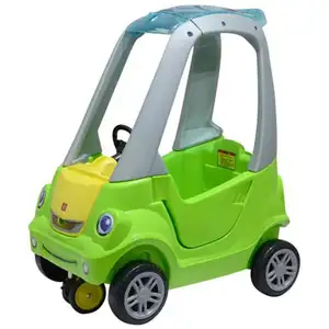 2022 yeni moda sevimli çocuklar sürgülü araba rahat Coupe Ride-On oyuncak yürümeye başlayan araba itme ve Buggy içerir çalışma kapılar direksiyon