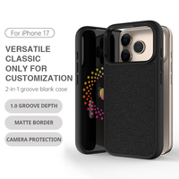 Coques de téléphone personnalisées vierges 2D par sublimation avec chargement magnétique sans fil pour iPhone 18 17 16 15 14 13 Pro Max
