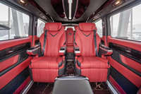 Siège de voiture canapé chaise avec console MBS table pour Benz Vito canapé-lit chaise de massage pour Hiace Mpv Van sprinter V250 V300