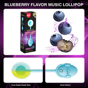 مصاصة موسيقية بموسيقى توصيل عظمي لمصاصة صوت قابلة للتسجيل بتوت أزرق - Product Image 5