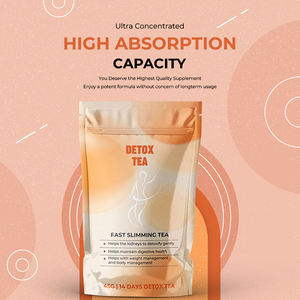 Thé détox rénal amincissant rapide en gros d'usine 14 jours pour adultes supplément nettoyant pour le corps détox en poudre OEM - Product Image 5