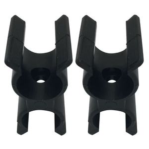 Kẹp ống nối song song hai đầu bằng nhựa PVC, đúc khuôn, dùng để kẹp ống kép - Product Image 4