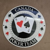 Plaque de décoration intérieure style publicitaire rétro DIXIE, vente en gros, panneaux en émail et porcelaine