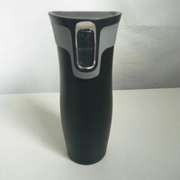 Tasse de voyage personnalisée autoseal West Loop en acier inoxydable, Double paroi isolée sous vide, gobelet à café réutilisable, gobelets à boire