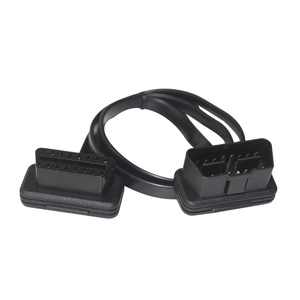 สายต่อขยาย OBD2 ยาว 1 เมตร/3.3 ฟุต แบบ 16 พิน ชาย-หญิง สายแบน สำหรับเครื่องสแกน OBDII ในรถยนต์ เครื่องทดสอบแบตเตอรี่ และเครื่องมือวินิจฉัย - Product Image 1