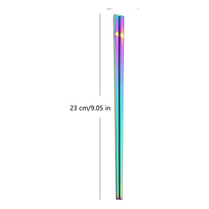 Palillos de Plástico Personalizados con Logotipo Grabado, Reutilizables, Bonitos, Japoneses, Negros, Lisos - Product Image 2
