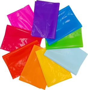 Bolsas de Plástico Brillantes de Colores con Asas Troqueladas - Product Image 4