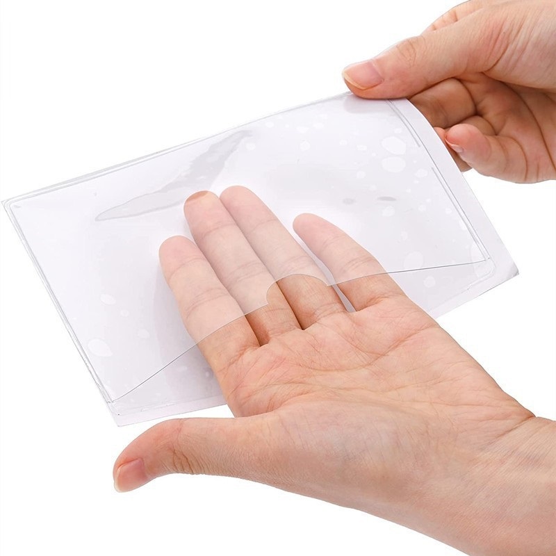 adhesive card sleeve PunkCase CardStud Deluxe Stick On Wallet | Adhesive Card Holder Attachment for Back of iPhone, Android & More | Leather Pouch main image 1
