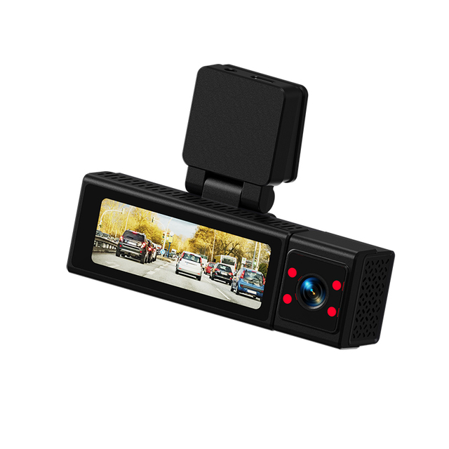 3 Camera 4K+1K+1K WiFi IPS Screen Dash Cam Vehicle Black Box Video Recorder Parking Monitoring HDR Privacy Lens 1 Year Warranty