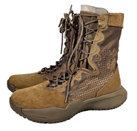 Bottines marron café personnalisées TSB23, légères, avec fermeture éclair latérale