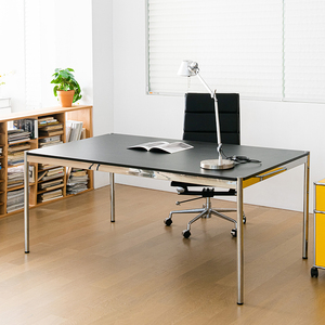 Thụy sĩ thiết kế thép không gỉ bàn làm việc lớn dài bàn Studio hiện đại tối giản bàn dài văn phòng nhà Bàn máy tính - Product Image 2