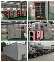 Horno de Secado Comercial para Granos de Maíz/Calabaza/Riñonera, Máquina Secadora de Vegetales y Alimentos con PLC de Alta Seguridad, Capacidad de 30-80kg/h