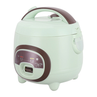 Cuiseur à riz électrique portable multifonctionnel en aluminium antiadhésif, avec cuiseur vapeur, pour usage domestique et hôtelier, en plastique, avec spatule incluse