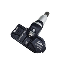 Capteur TPMS universel Topdiag 2-en-1 intégré 433 MHz 50 PSI avec affichage numérique 5-12 V, système de surveillance de la pression des pneus pour toutes les voitures