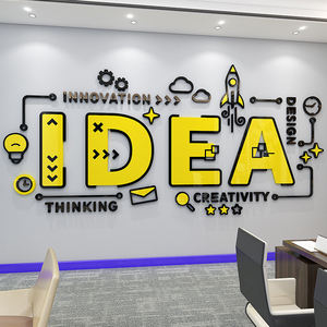 Letras en Inglés Científico, Adhesivo Acrílico 3D para Pared, Decoración de Pared para Aula <span class=keywords><strong>Escolar</strong></span> - Product Image 2