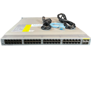 Commutateur d'entreprise N3K-C3048P-XL avec 48 ports RJ45 1000 Mbps, 2 ports de gestion 10/100/1000 Mbps, 1 port série RS-232 et 1 port USB - Product Image 1