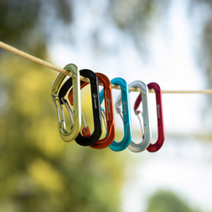 Mosquetón de escalada de aluminio <span class=keywords><strong>en</strong></span> forma de <span class=keywords><strong>D</strong></span> Camnal de 60mm, nuevo estilo con logotipo personalizado, gancho pequeño, mosquetones a presión - Product Image 6